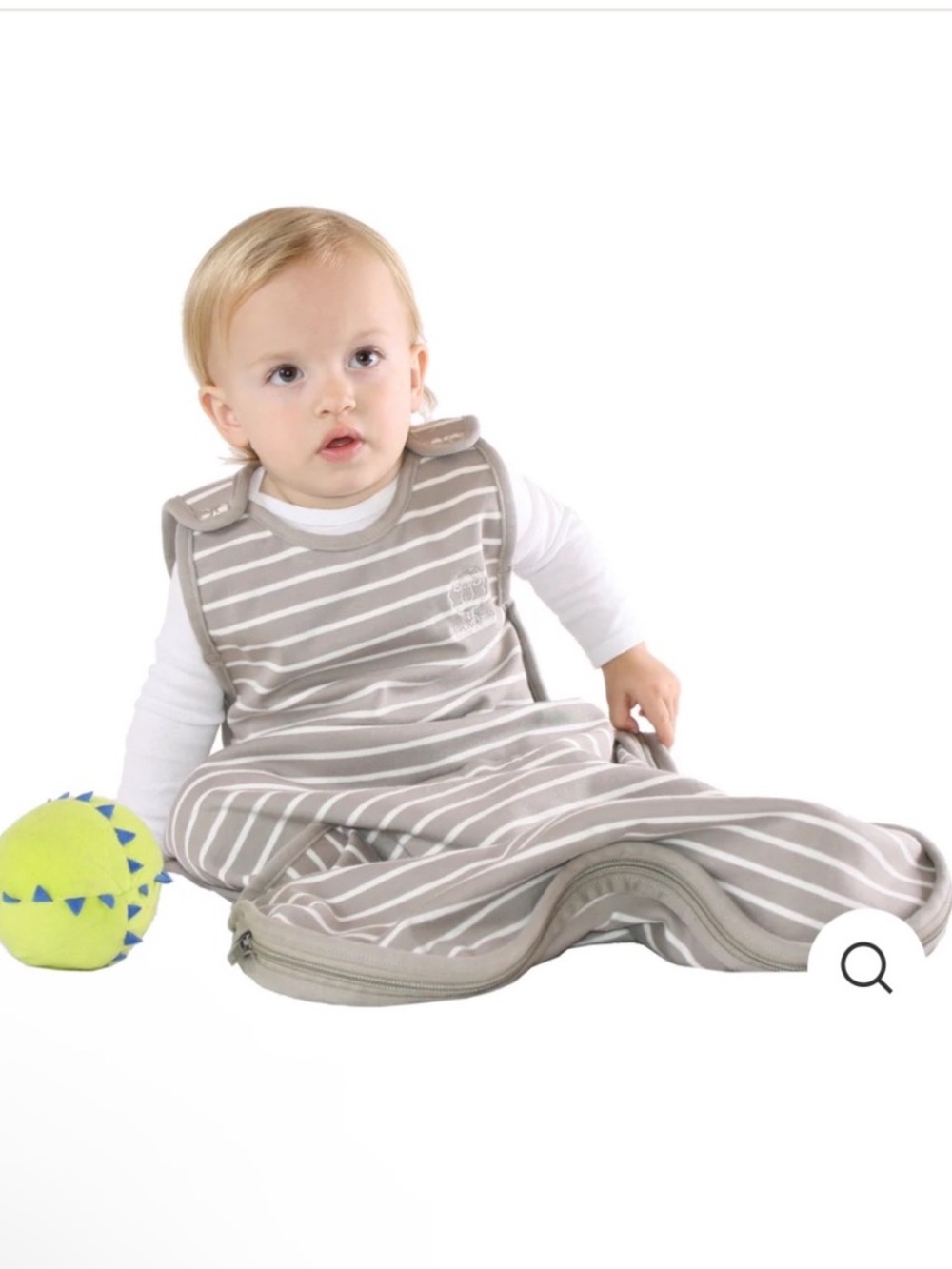 Woolino Sleep Sack 100% Merino Wool Lining 100% Organic Cotton Outer 2-24 Months